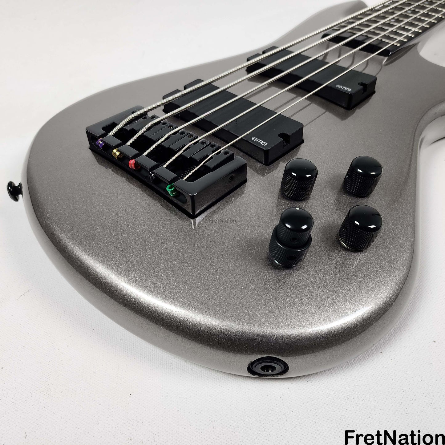 Spector Spector NS Ethos 5-String Bass - Gunmetal 9.82lbs W231509