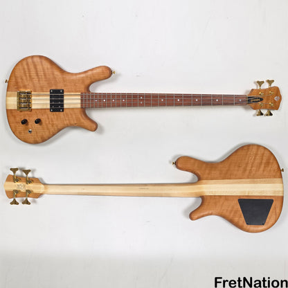 Spector Spector SB-1 Limited 50th Anniversary Reissue 4-String - Curly Cherry 9.26lbs #7 of 50