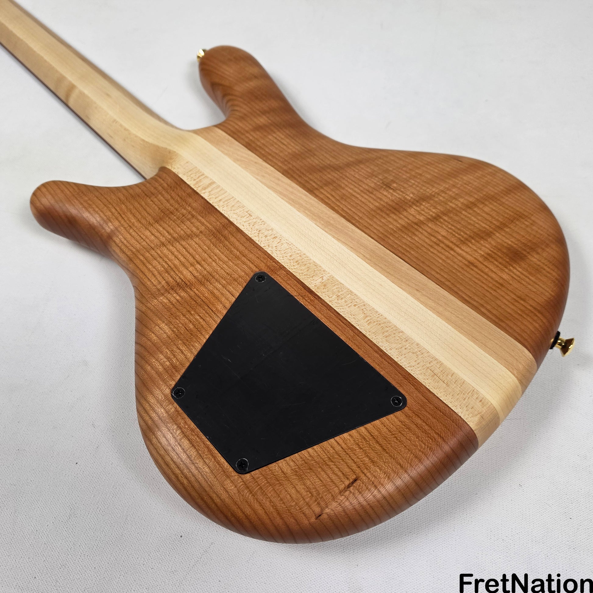 Spector Spector SB-1 Limited 50th Anniversary Reissue 4-String - Curly Cherry 9.26lbs #7 of 50