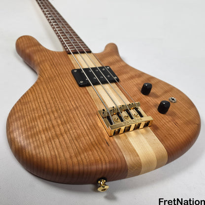 Spector Spector SB-1 Limited 50th Anniversary Reissue 4-String - Curly Cherry 9.26lbs #7 of 50