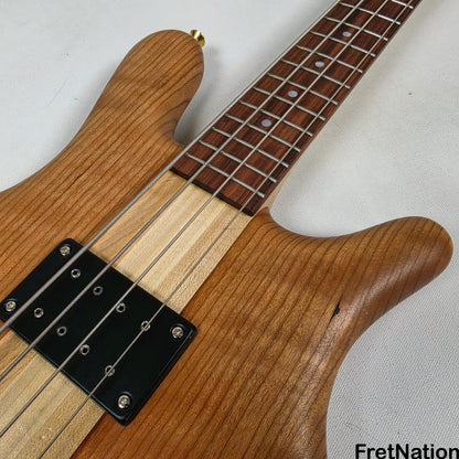 Spector Spector SB-1 Limited 50th Anniversary Reissue 4-String - Curly Cherry 9.26lbs #7 of 50