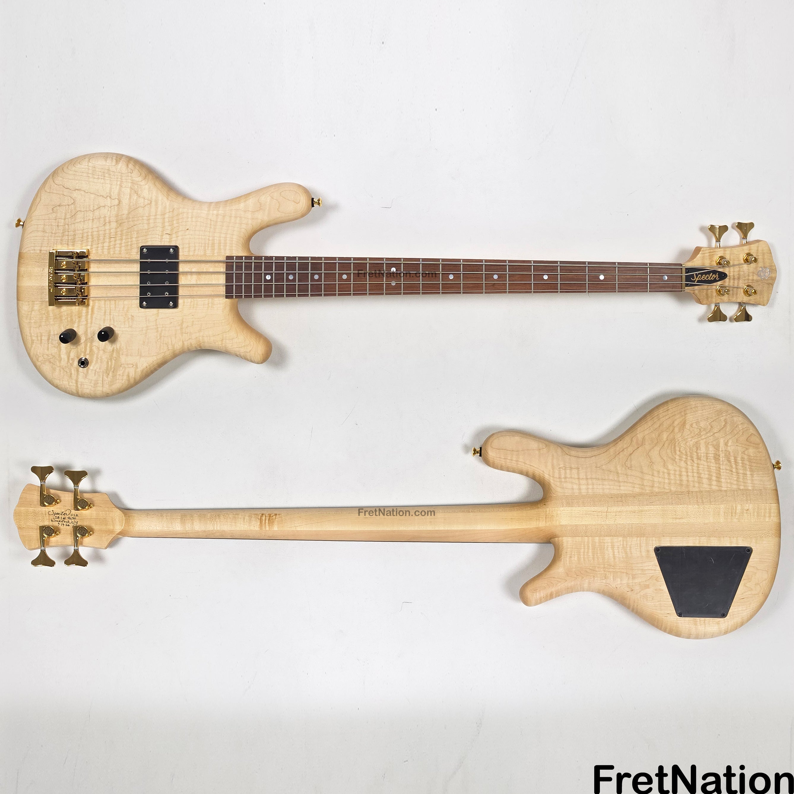 Spector SB-1 Limited 50th Anniversary Reissue 4-String - Maple #46