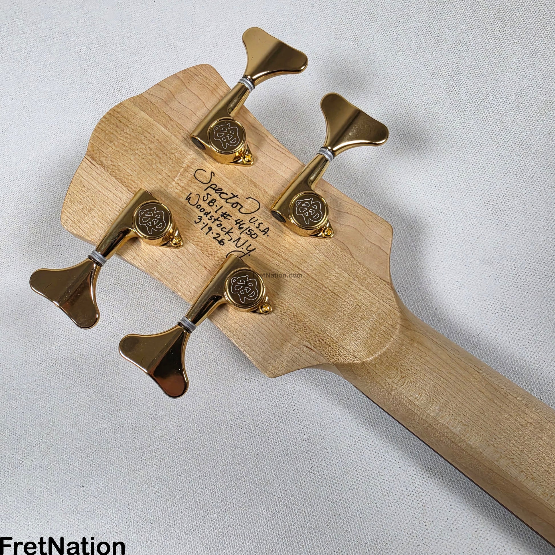 Spector Spector SB-1 Limited 50th Anniversary Reissue 4-String - Maple #46 of 50