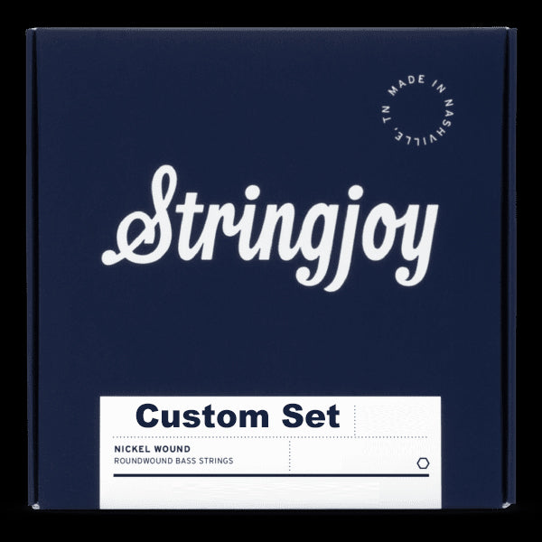 String Joy String Joy Nickel Plated Steel Electric Bass Strings Multi-Scale Scale Set - 5-String A-Standard 50-135