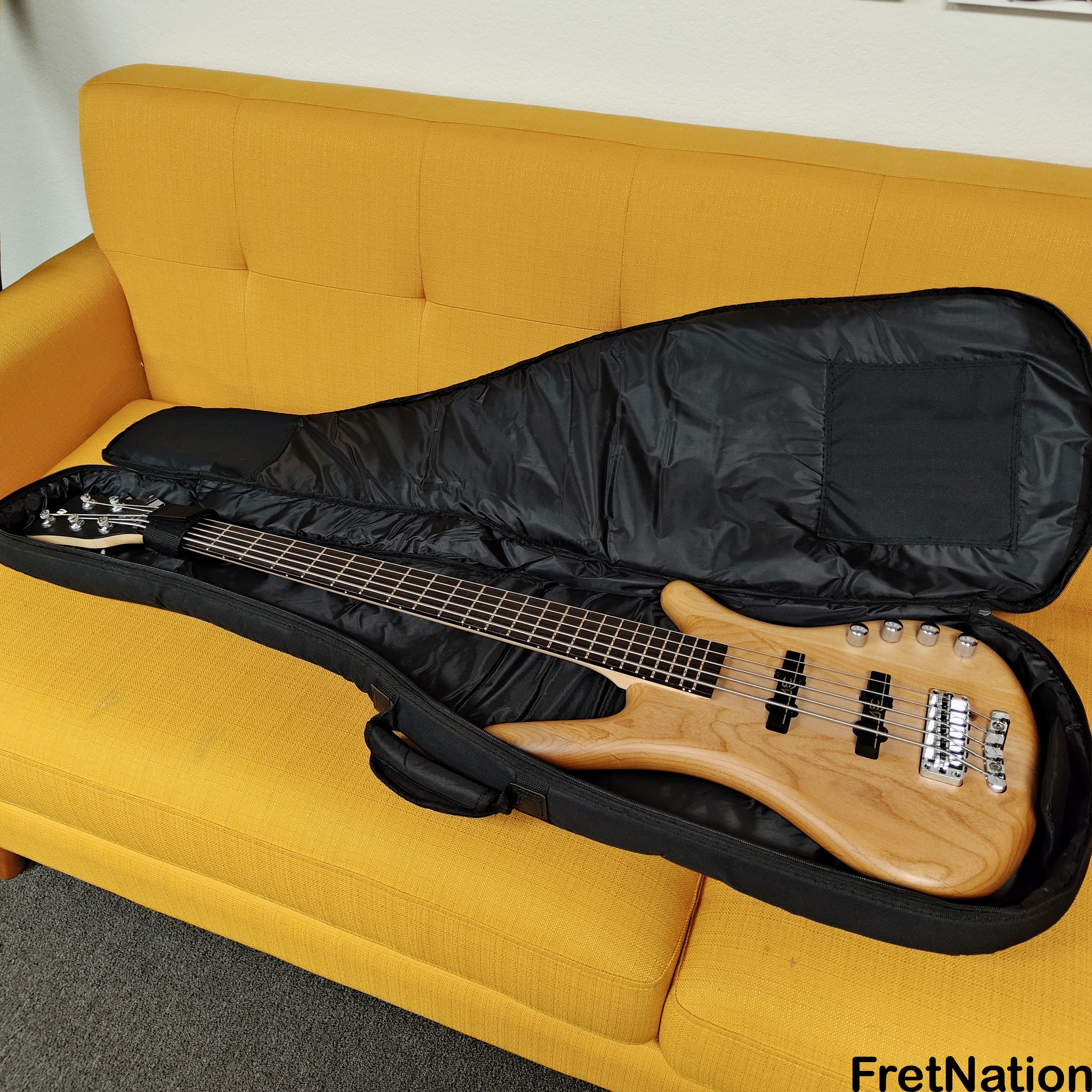 Warwick RockBass Corvette Basic 5-String Active Bass Natural 8.82