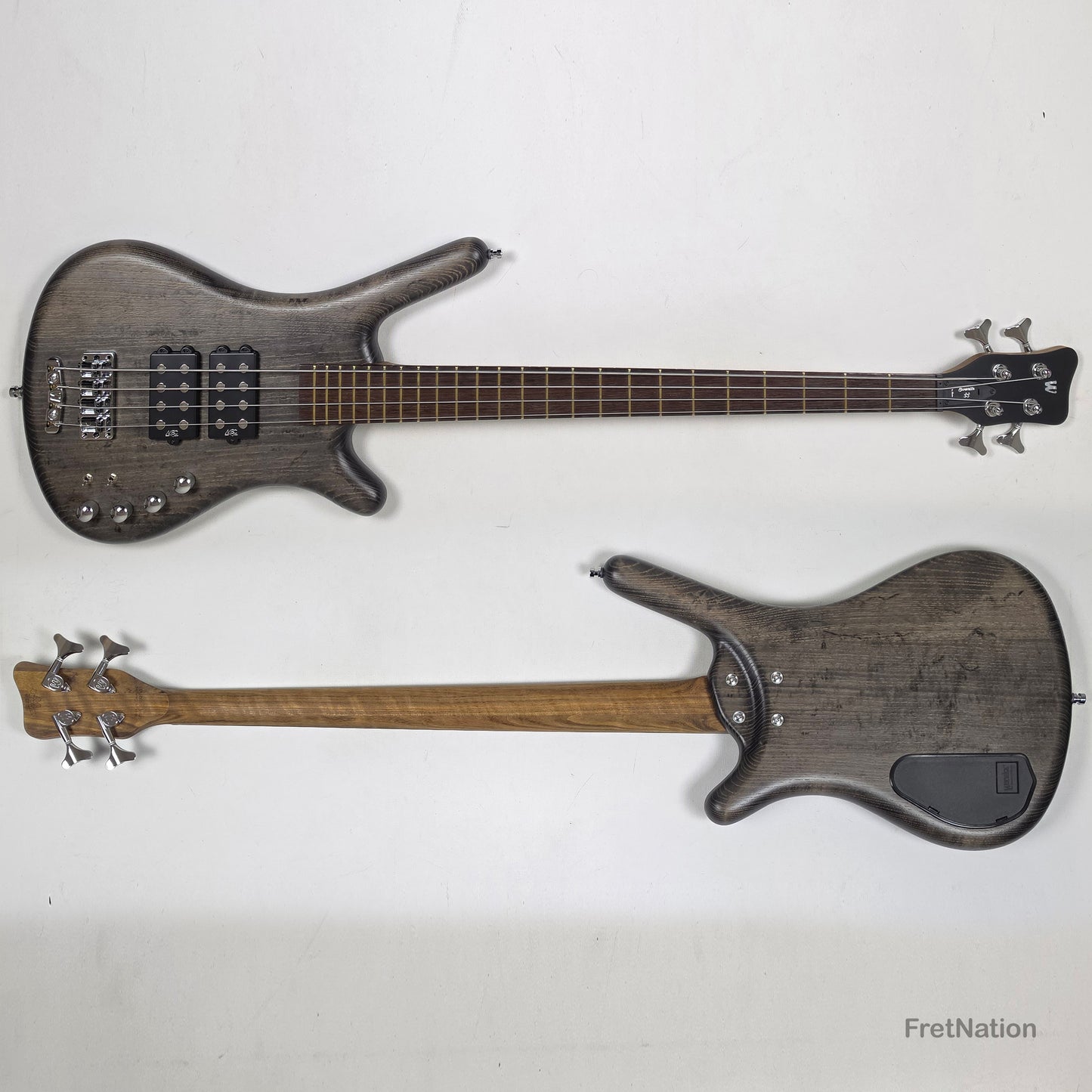 Warwick Warwick Teambuilt GPS Corvette $$ 4-String Nirvana Black Transparent Satin - 8.22lbs E 011521-23