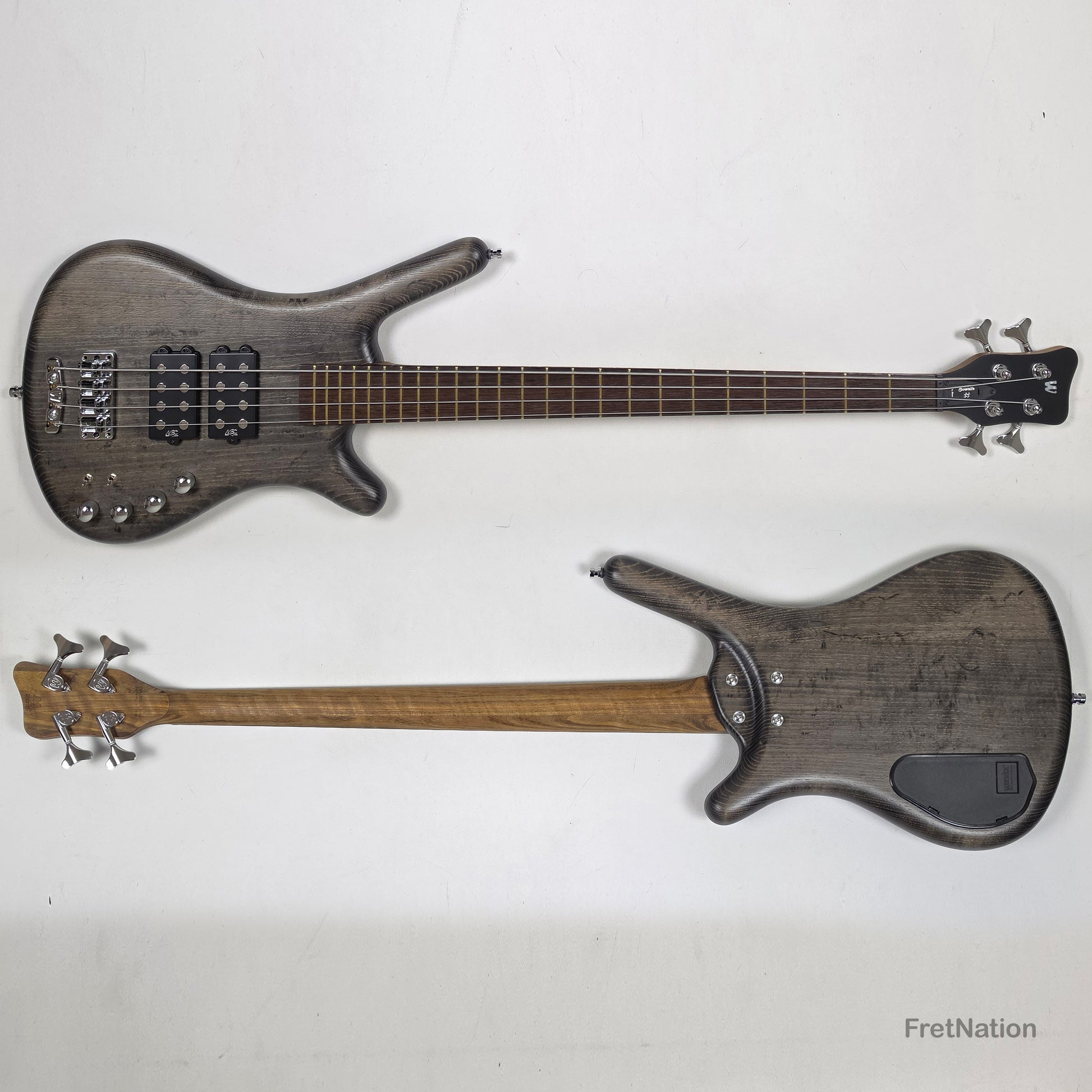 Warwick Warwick Teambuilt GPS Corvette $$ 4-String Nirvana Black Transparent Satin - 8.22lbs E 011521-23