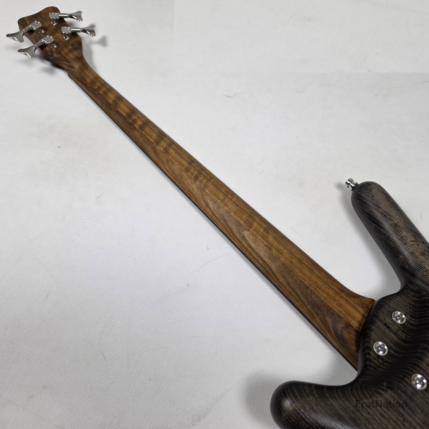 Warwick Warwick Teambuilt GPS Corvette $$ 4-String Nirvana Black Transparent Satin - 8.22lbs E 011521-23