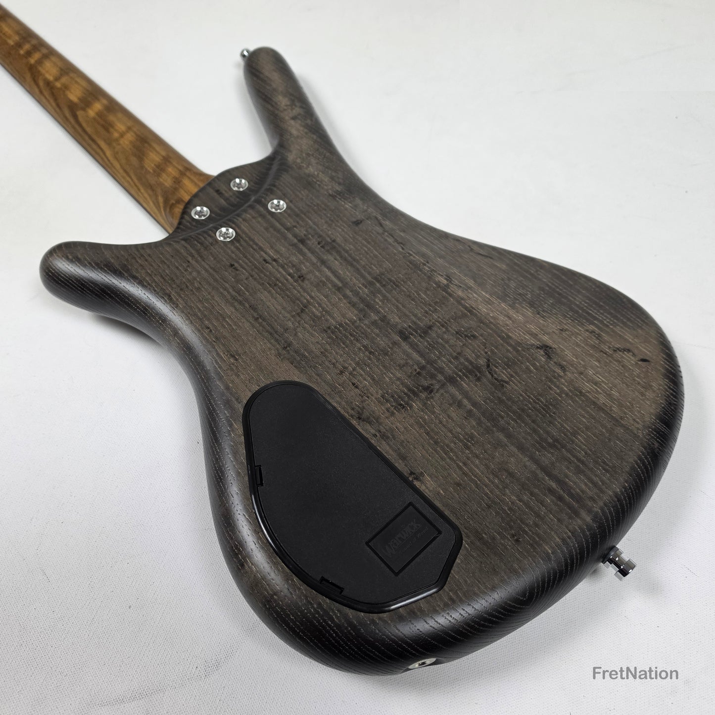 Warwick Warwick Teambuilt GPS Corvette $$ 4-String Nirvana Black Transparent Satin - 8.22lbs E 011521-23