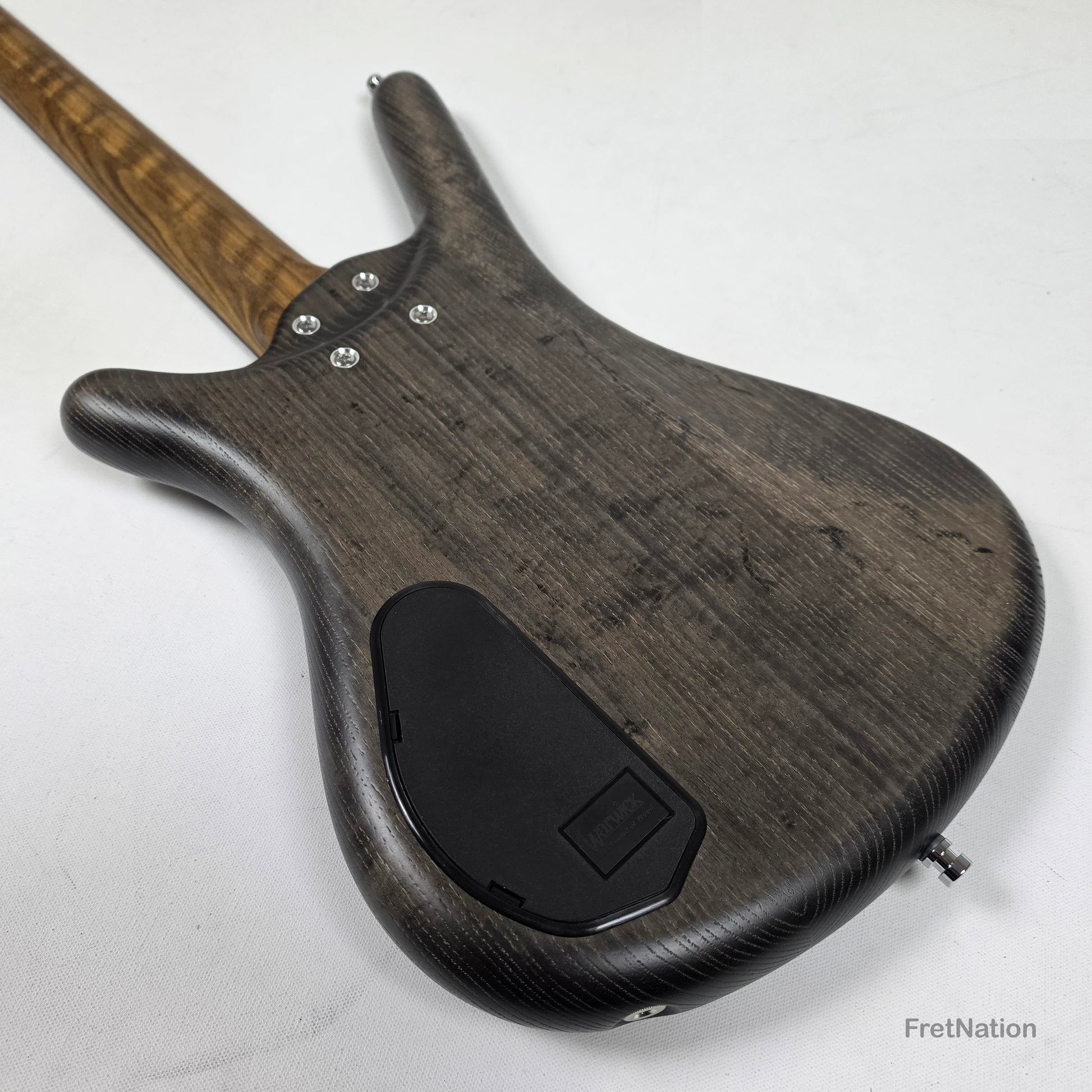 Warwick Warwick Teambuilt GPS Corvette $$ 4-String Nirvana Black Transparent Satin - 8.22lbs E 011521-23