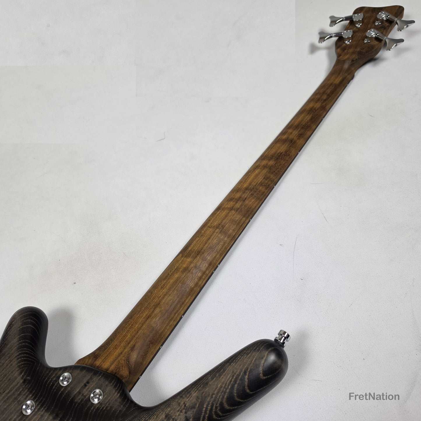 Warwick Warwick Teambuilt GPS Corvette $$ 4-String Nirvana Black Transparent Satin - 8.22lbs E 011521-23