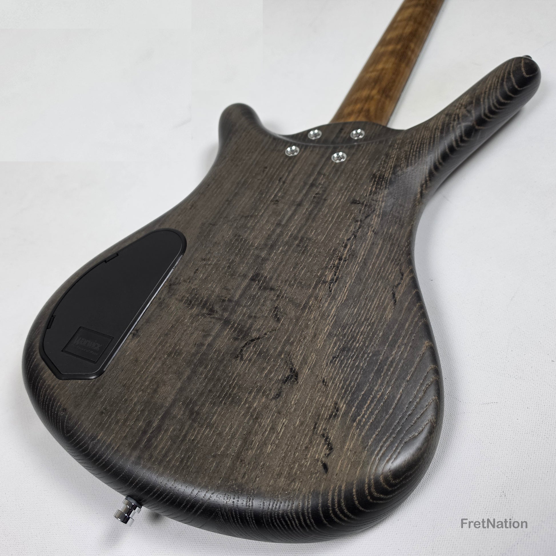 Warwick Warwick Teambuilt GPS Corvette $$ 4-String Nirvana Black Transparent Satin - 8.22lbs E 011521-23