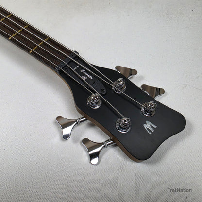 Warwick Warwick Teambuilt GPS Corvette $$ 4-String Nirvana Black Transparent Satin - 8.22lbs E 011521-23
