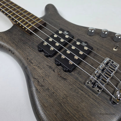 Warwick Warwick Teambuilt GPS Corvette $$ 4-String Nirvana Black Transparent Satin - 8.22lbs E 011521-23
