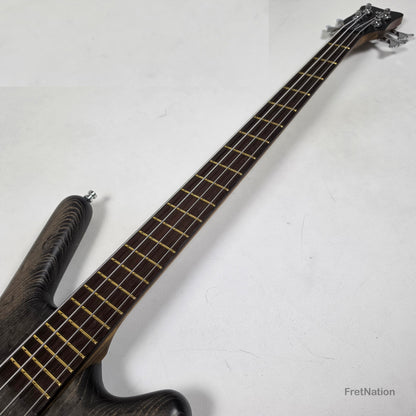 Warwick Warwick Teambuilt GPS Corvette $$ 4-String Nirvana Black Transparent Satin - 8.22lbs E 011521-23