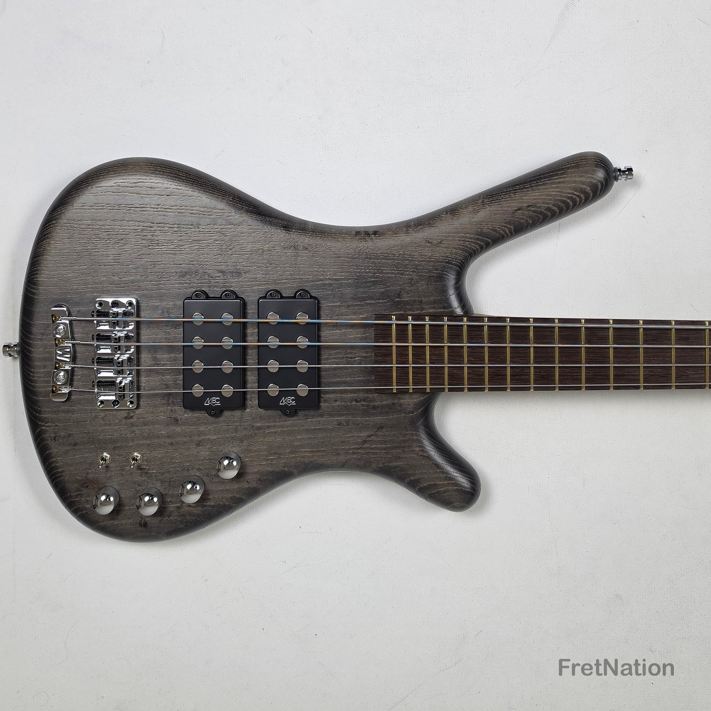 Warwick Warwick Teambuilt GPS Corvette $$ 4-String Nirvana Black Transparent Satin - 8.22lbs E 011521-23