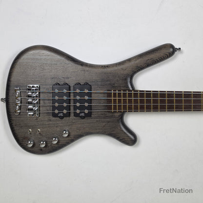 Warwick Warwick Teambuilt GPS Corvette $$ 4-String Nirvana Black Transparent Satin - 8.22lbs E 011521-23