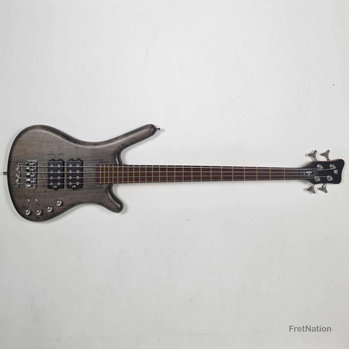 Warwick Warwick Teambuilt GPS Corvette $$ 4-String Nirvana Black Transparent Satin - 8.22lbs E 011521-23