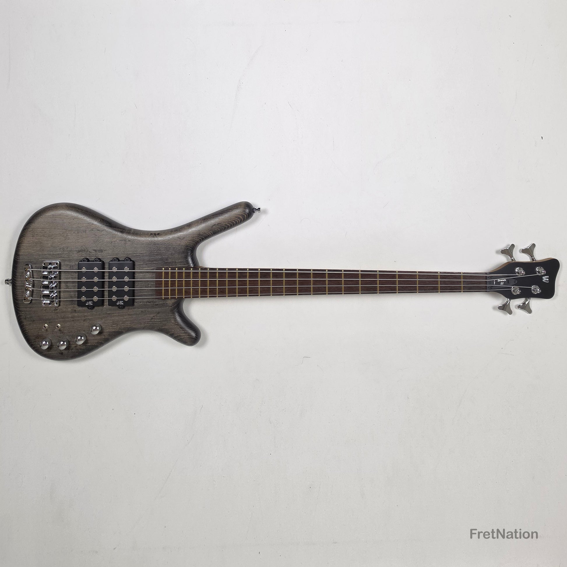 Warwick Warwick Teambuilt GPS Corvette $$ 4-String Nirvana Black Transparent Satin - 8.22lbs E 011521-23