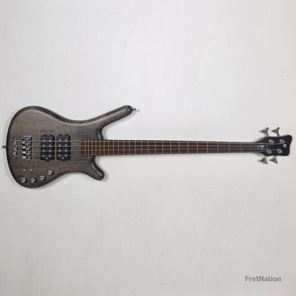 Warwick Warwick Teambuilt GPS Corvette $$ 4-String Nirvana Black Transparent Satin - 8.22lbs E 011521-23