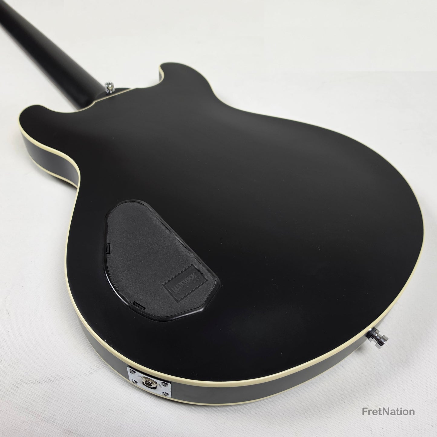 Warwick MasterBuilt Star Bass II Solid Black 5-String - 9.70lbs K 164102-24