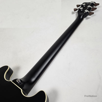Warwick MasterBuilt Star Bass II Solid Black 5-String - 9.70lbs K 164102-24