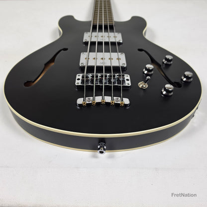 Warwick MasterBuilt Star Bass II Solid Black 5-String - 9.70lbs K 164102-24