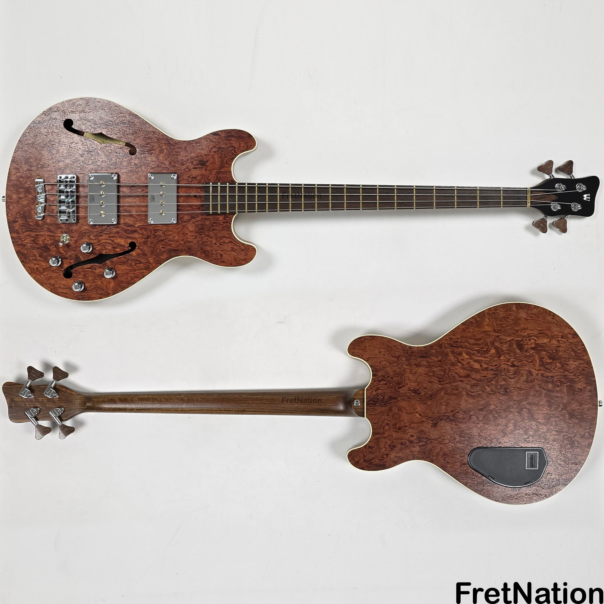 Warwick Warwick MasterBuilt Star Bass II Bubinga 4-String - J 164096-24