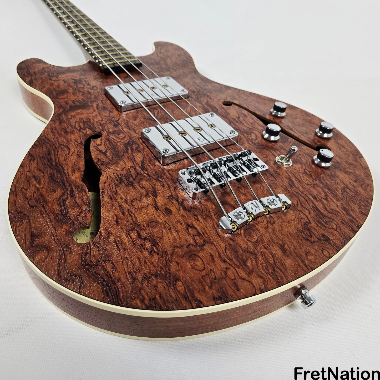 Warwick Warwick MasterBuilt Star Bass II Bubinga 4-String - J 164096-24