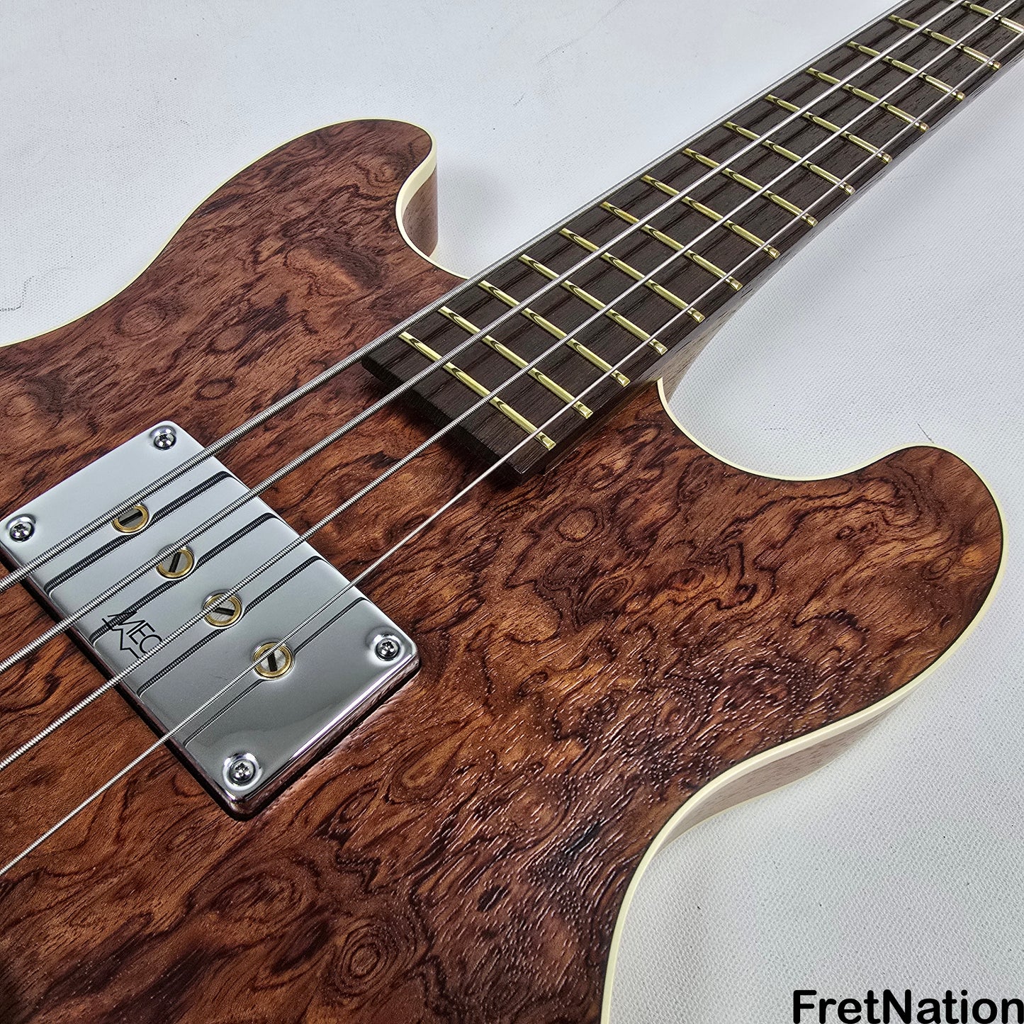 Warwick Warwick MasterBuilt Star Bass II Bubinga 4-String - J 164096-24