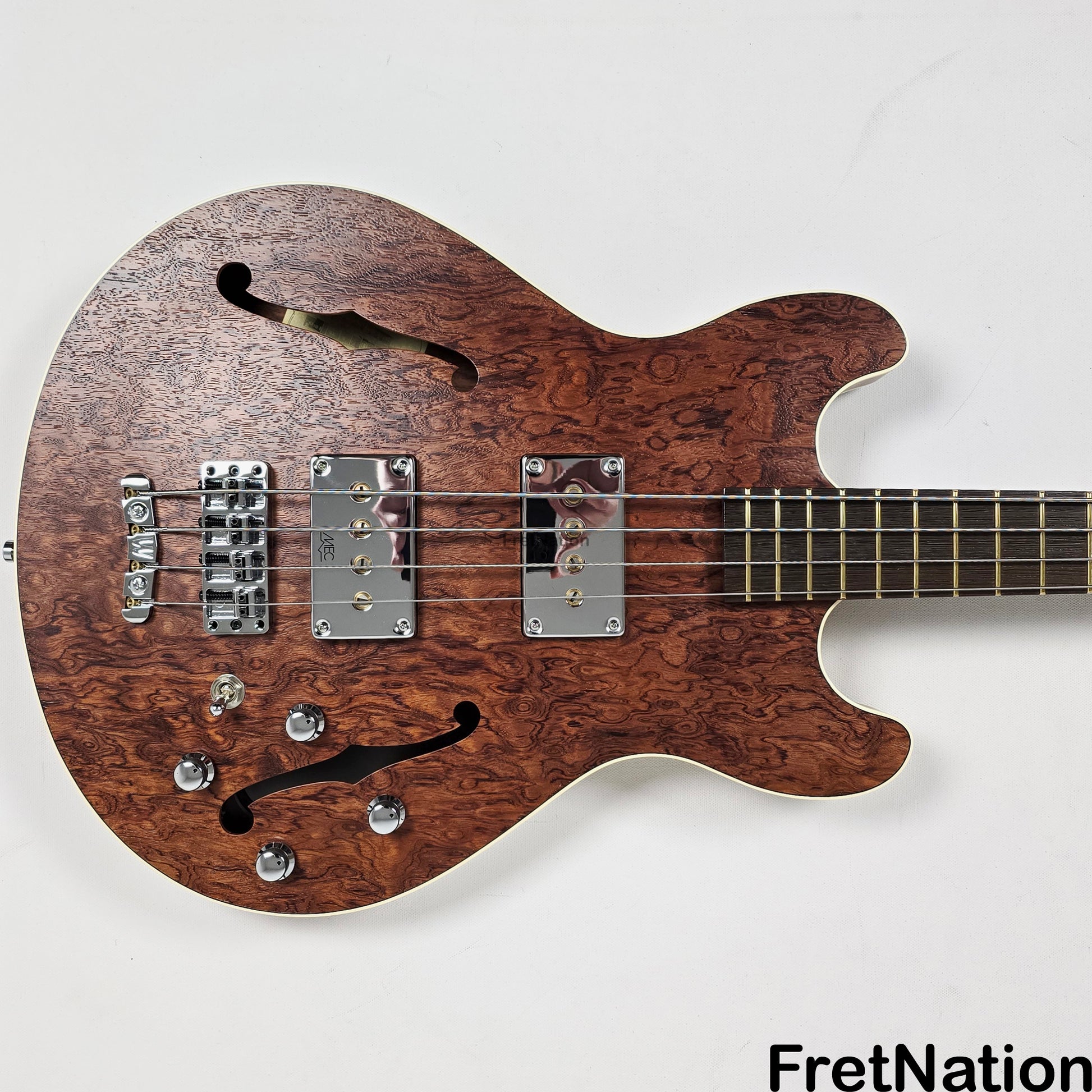 Warwick Warwick MasterBuilt Star Bass II Bubinga 4-String - J 164096-24