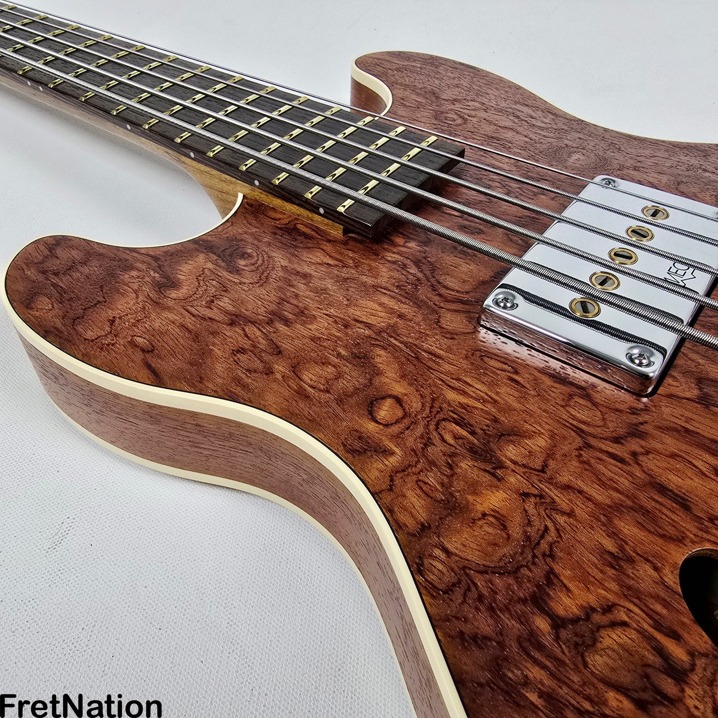 Warwick Warwick MasterBuilt Star Bass II Bubinga 5-String - J 164094-24