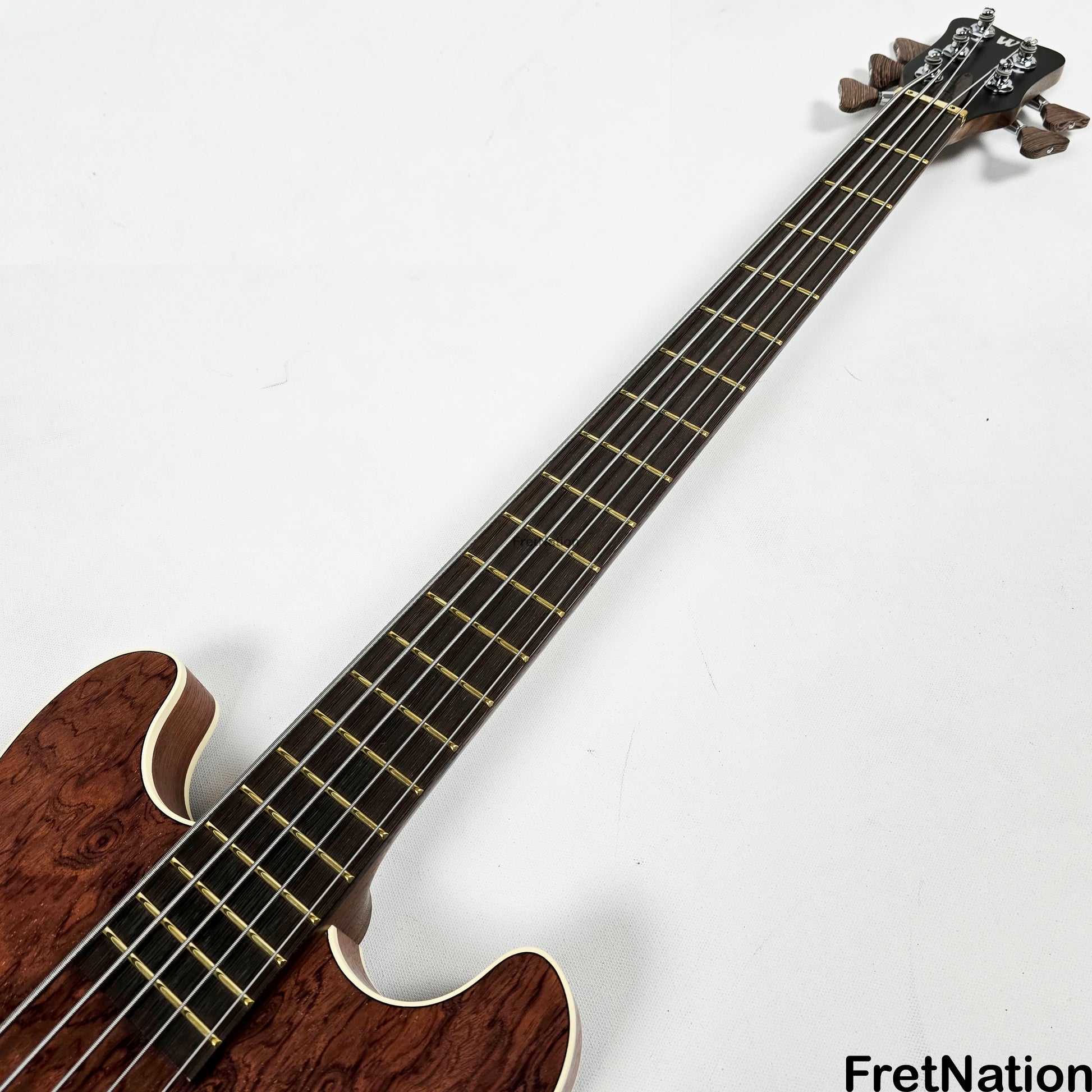 Warwick Warwick MasterBuilt Star Bass II Bubinga 5-String - J 164094-24