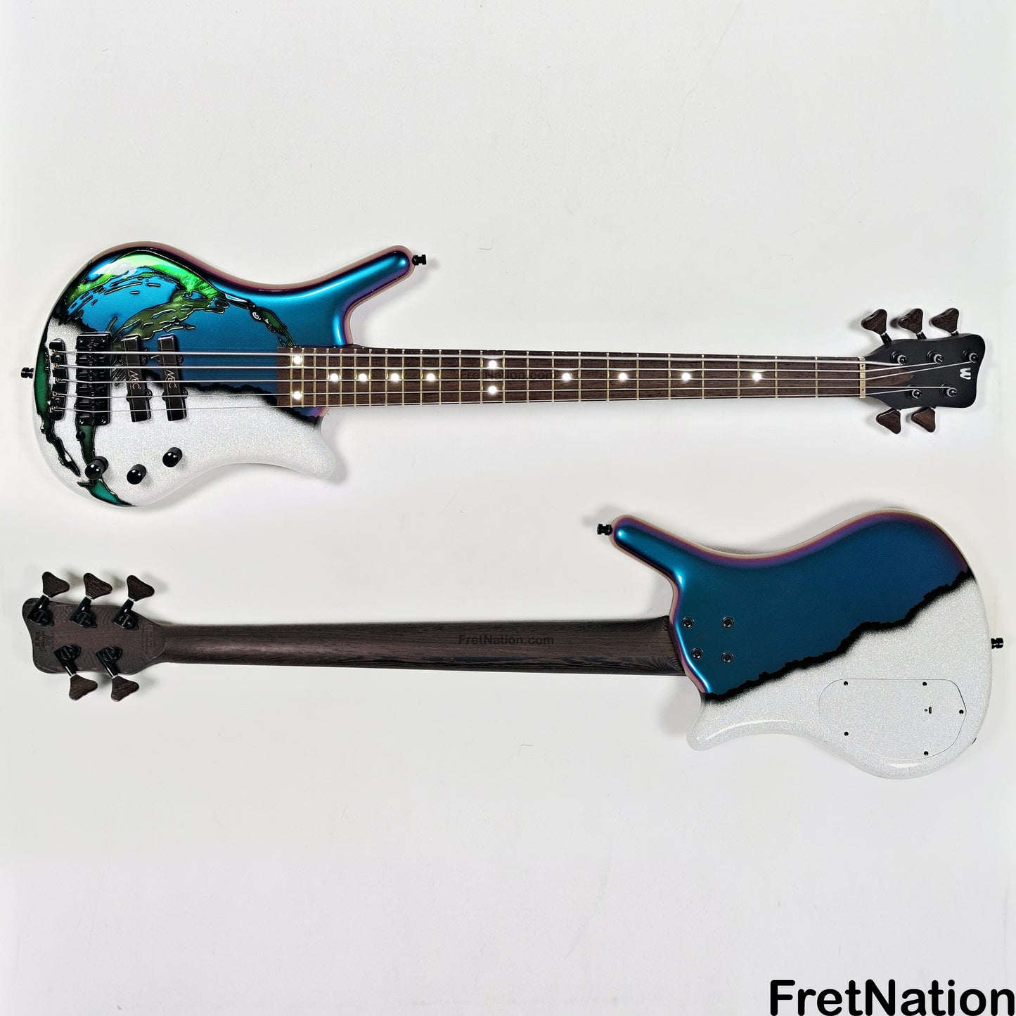 Warwick Warwick Custom Shop MasterBuilt Thumb BO 5-string Liquid Dream - #23-4519 - A 164053-24 12.28lbs