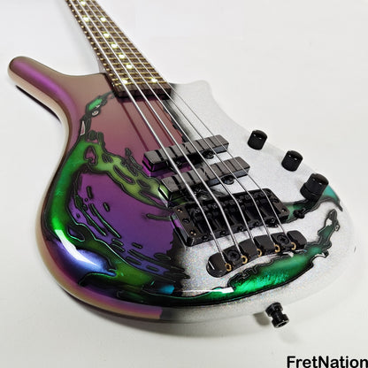 Warwick Warwick Custom Shop MasterBuilt Thumb BO 5-string Liquid Dream - #23-4519 - A 164053-24 12.28lbs