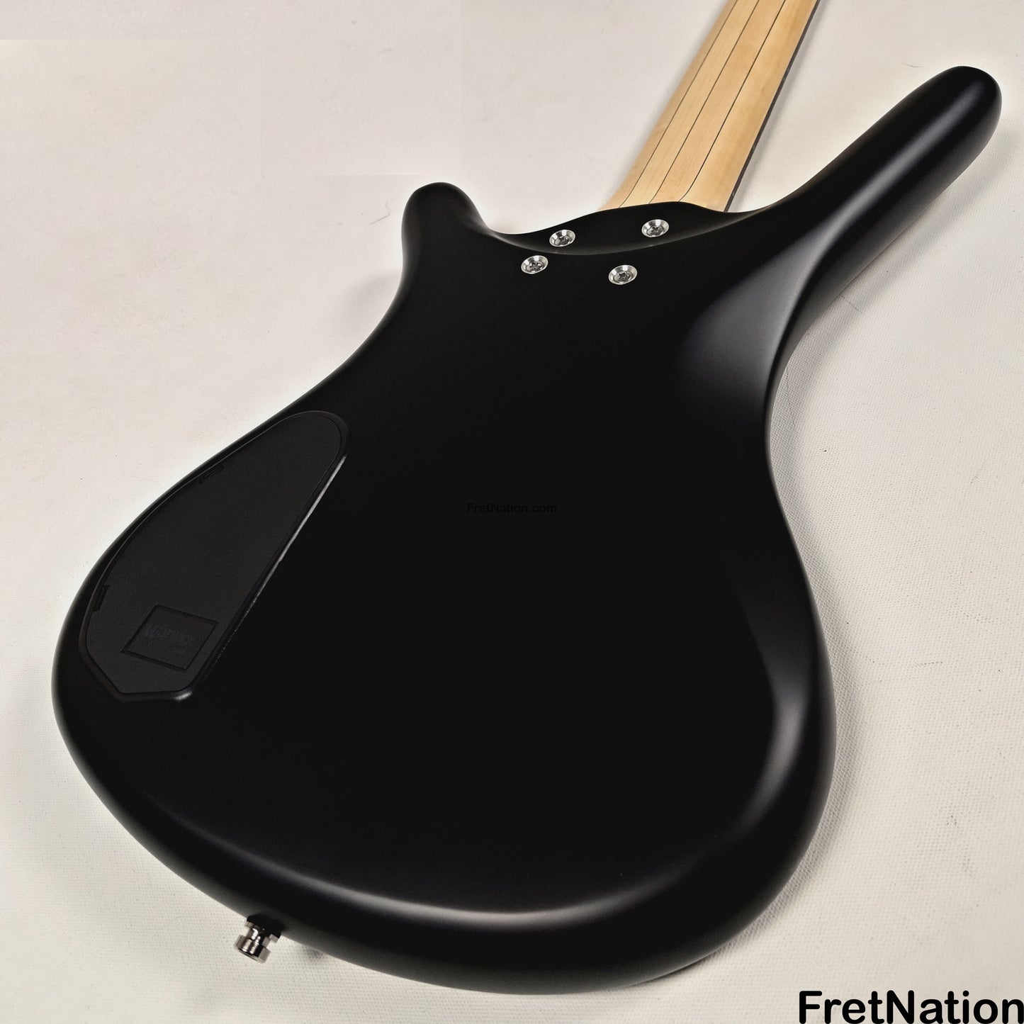 Warwick Warwick RockBass Corvette Multi-Scale 5-String Bass Solid Black 9.26lbs #571477-25