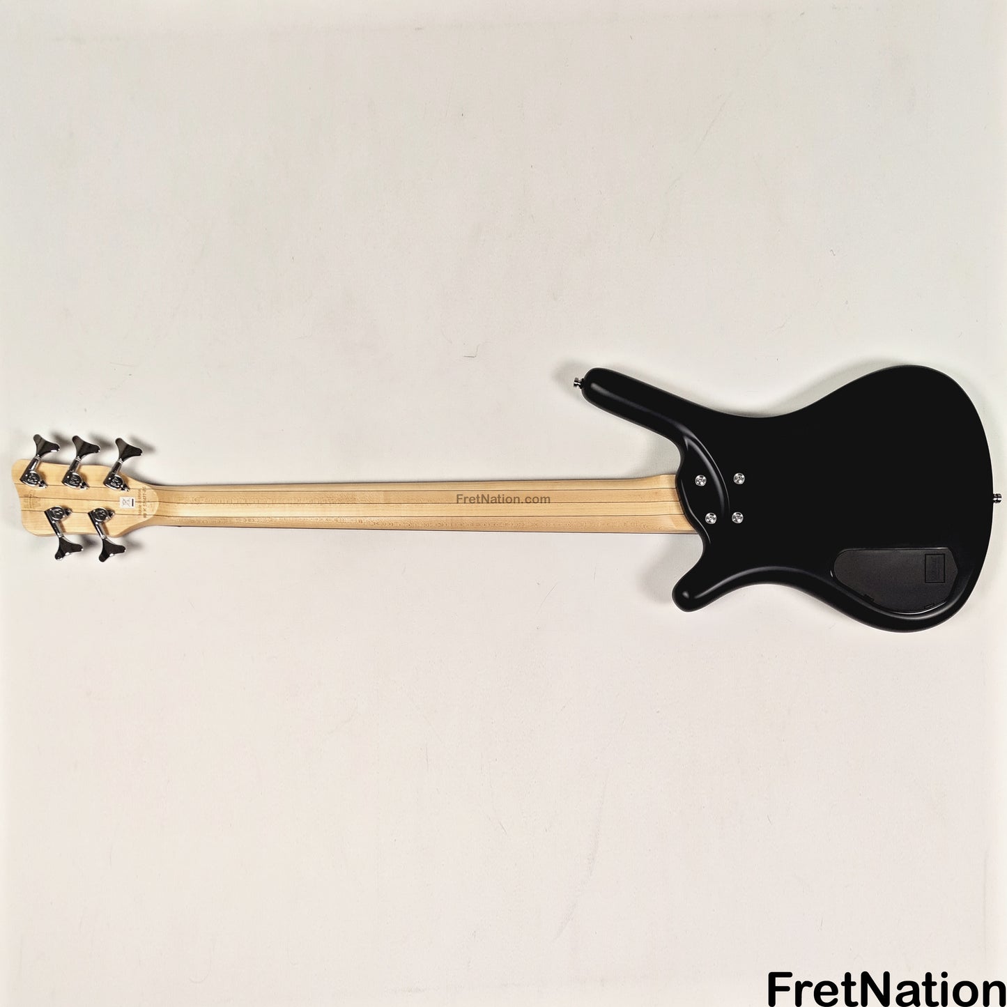 Warwick Warwick RockBass Corvette Multi-Scale 5-String Bass Solid Black 9.26lbs #571477-25