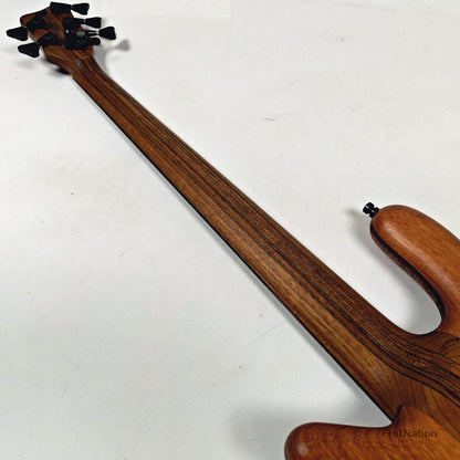 Warwick Warwick Masterbuilt P-Nut Signature III 5-string Blackwood Burl - 11.20lbs D 164317-26