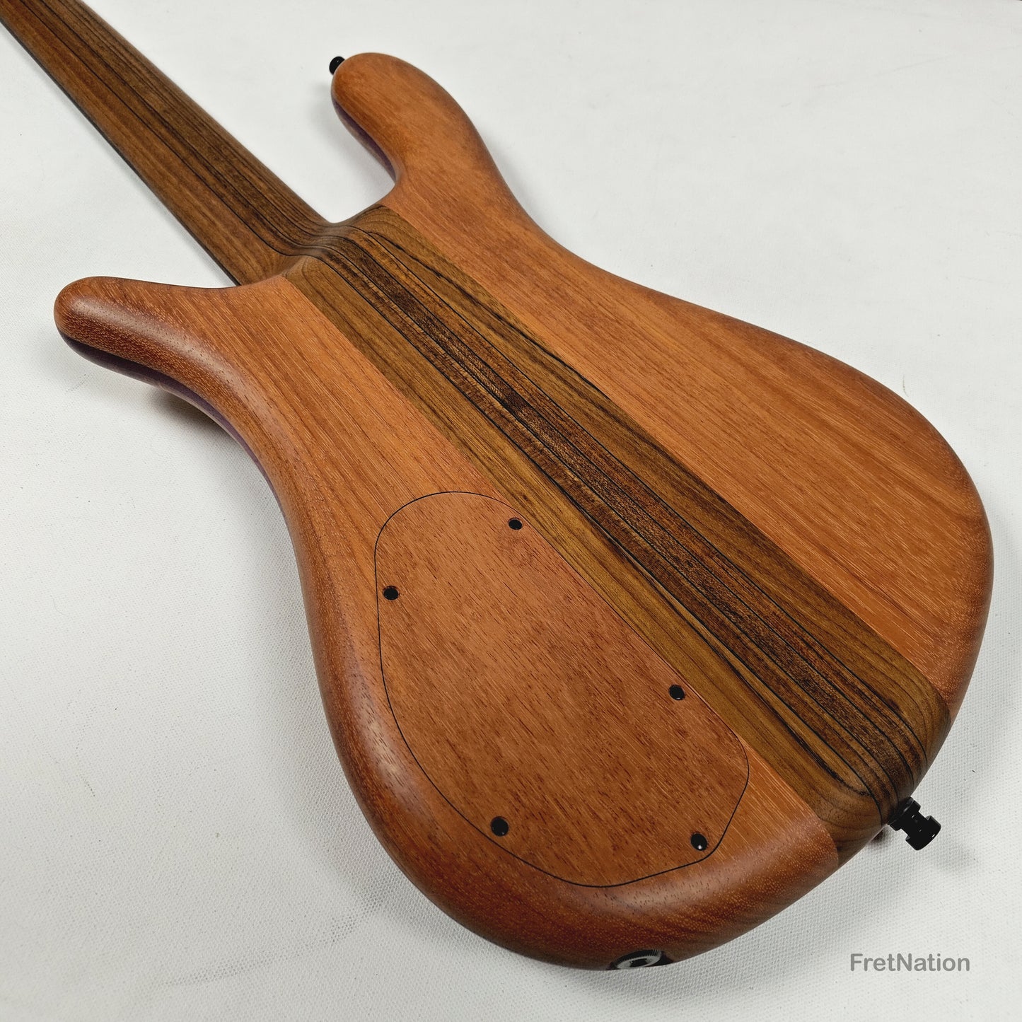 Warwick Warwick Masterbuilt P-Nut Signature III 5-string Blackwood Burl - 11.20lbs D 164317-26