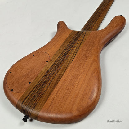 Warwick Warwick Masterbuilt P-Nut Signature III 5-string Blackwood Burl - 11.20lbs D 164317-26