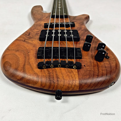 Warwick Warwick Masterbuilt P-Nut Signature III 5-string Blackwood Burl - 11.20lbs D 164317-26