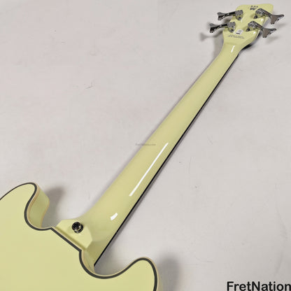 Warwick Warwick RockBass Star Bass 4-String Bass Solid Creme White 32" Scale 8.34lbs #569789-25