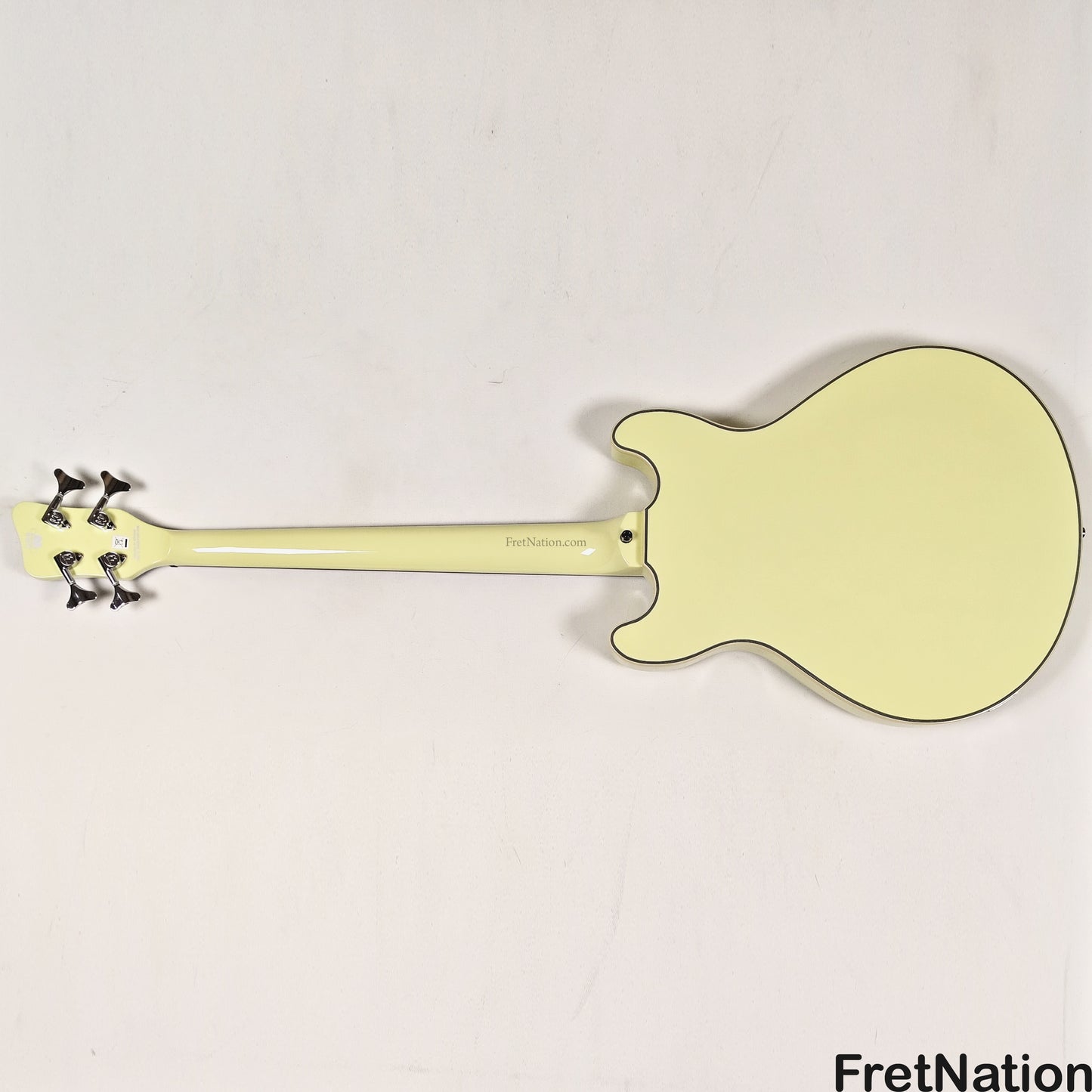 Warwick Warwick RockBass Star Bass 4-String Bass Solid Creme White 32" Scale 8.34lbs #569789-25