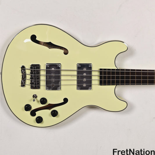 Warwick Warwick RockBass Star Bass 4-String Bass Solid Creme White 32" Scale 8.34lbs #569789-25