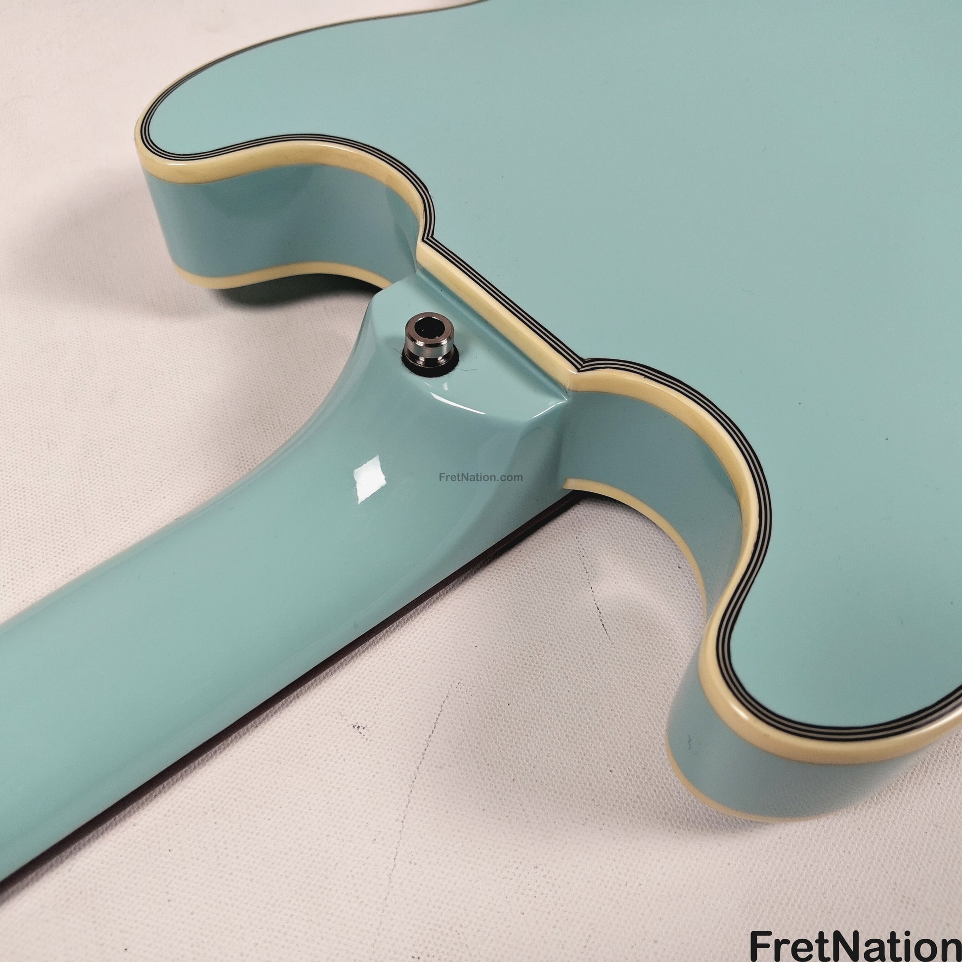 Warwick Warwick RockBass Star Bass 4-String Bass Solid Daphne Blue 32" Scale 8.18lbs #569847-25