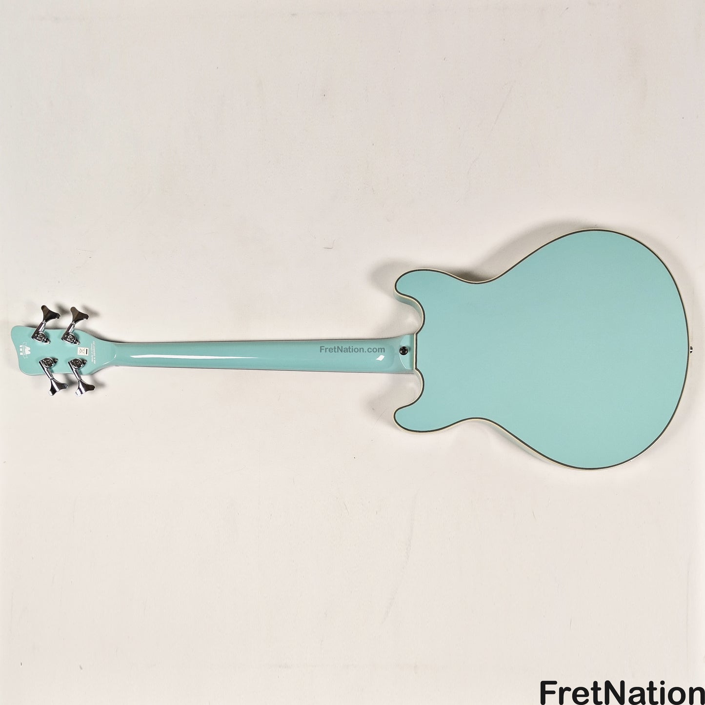 Warwick Warwick RockBass Star Bass 4-String Bass Solid Daphne Blue 32" Scale 8.18lbs #569847-25