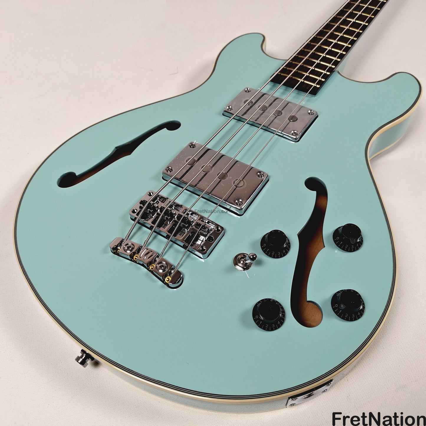 Warwick Warwick RockBass Star Bass 4-String Bass Solid Daphne Blue 32" Scale 8.18lbs #569847-25