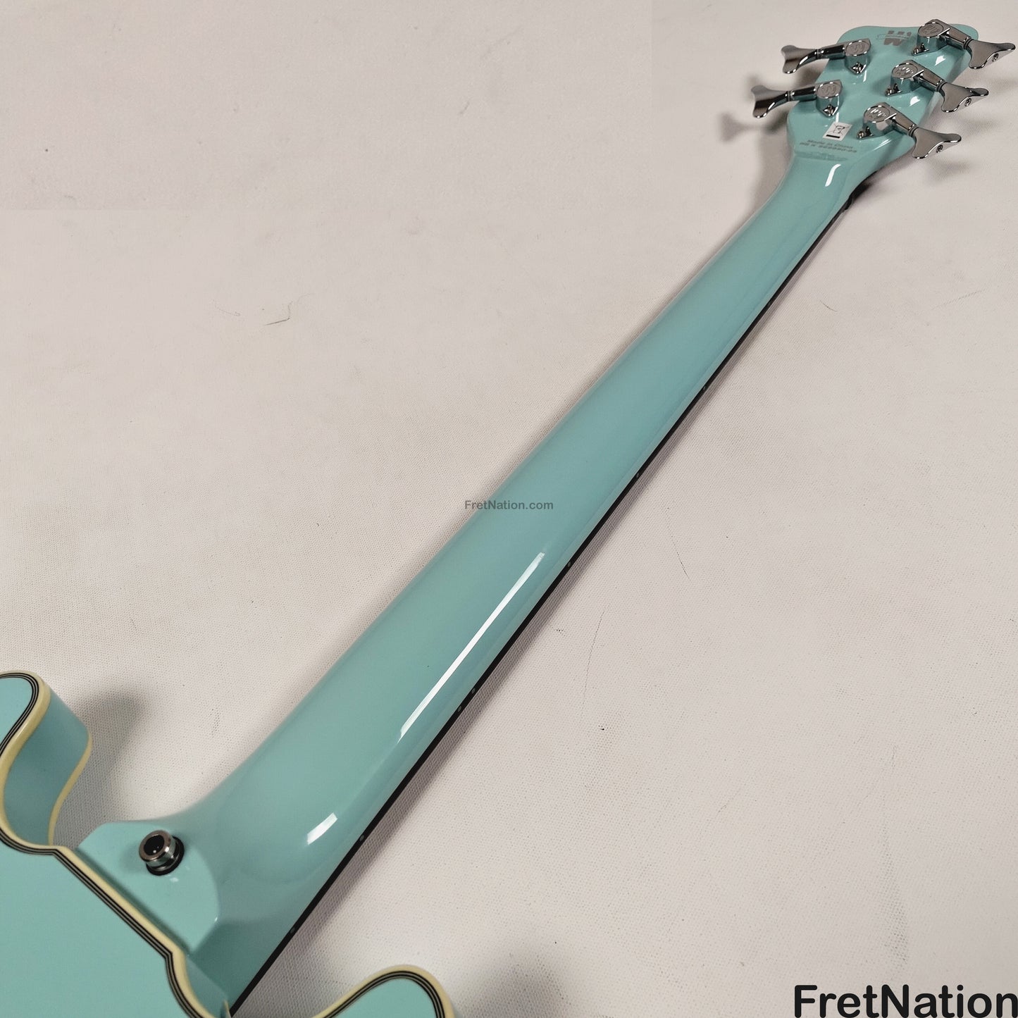 Warwick Warwick RockBass Star Bass 5-String Bass Solid Daphne Blue 8.70lbs #569950-25