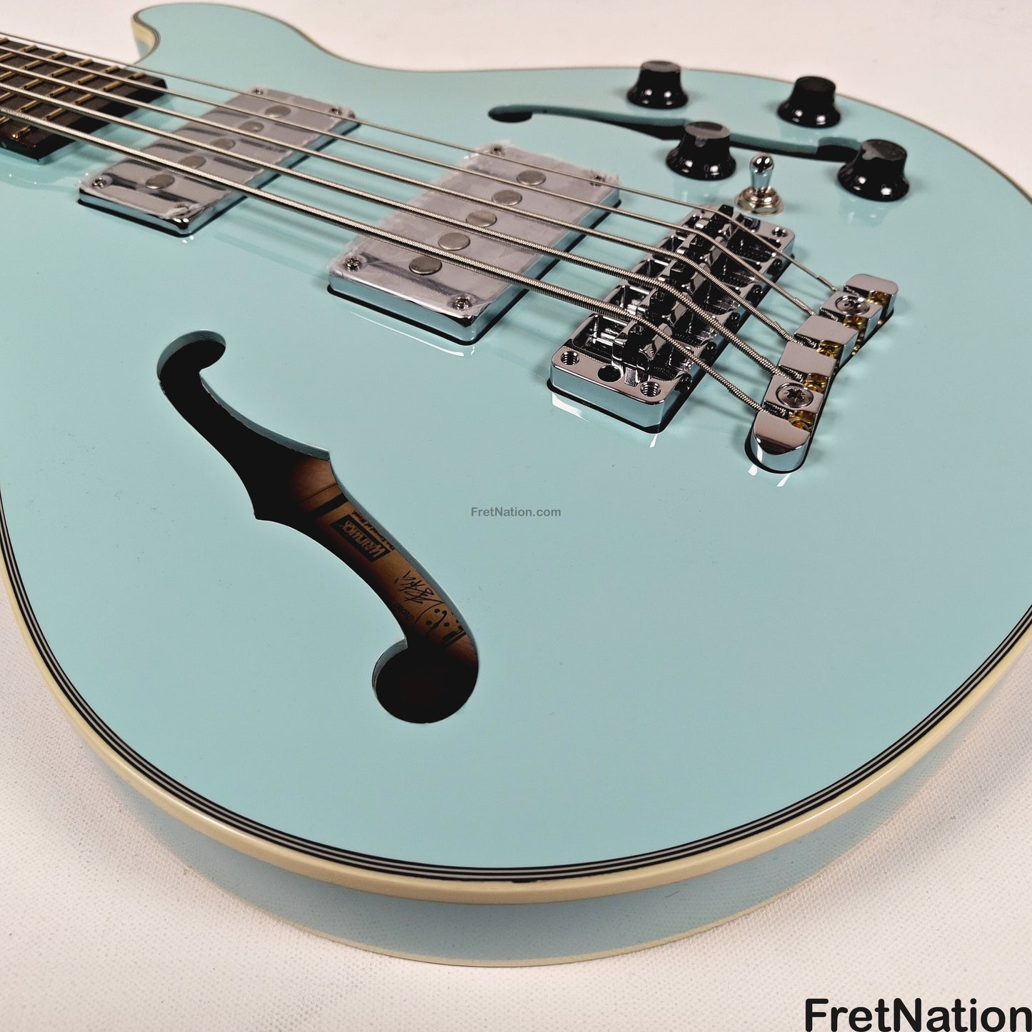 Warwick Warwick RockBass Star Bass 5-String Bass Solid Daphne Blue 8.70lbs #569950-25