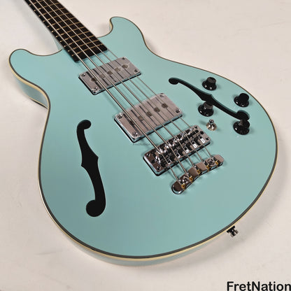 Warwick Warwick RockBass Star Bass 5-String Bass Solid Daphne Blue 8.70lbs #569950-25